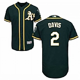 Athletics 2 Khris Davis Green Flexbase Jersey Dzhi,baseball caps,new era cap wholesale,wholesale hats